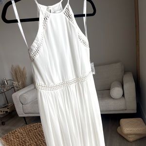 Bisou Bisou - Long White Summer Dress